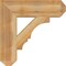 Ekena Millwork Balboa Craftsman Rough Sawn Bracket, Western Red Cedar, 6"W x 24"D x 24"H BKT06X24X24BOA04RWR - alternate 3